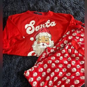 Simply Southern Santa Pajamas XL